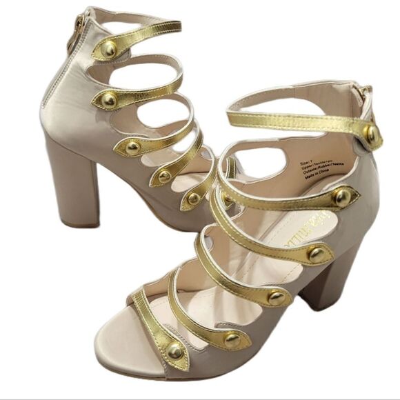 Olivia Miller Northfolk Women's High Heel Sandals Sz 7 - Picture 4 of 16